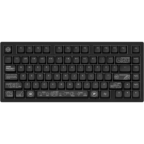 Клавиатура Dark Project ALU81 Terra Nova ENG/UA Black (DPKB_NOVA_81_ANSI_BLACK_UA)