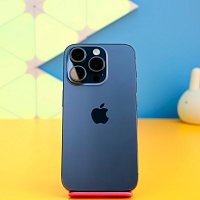 Смартфон Apple iPhone 15 Pro 256GB Blue Titanium (MTV63) Б/У - придбати в Дніпрі, Україні: ціна, характеристики | інтернет-магазин TOUCH