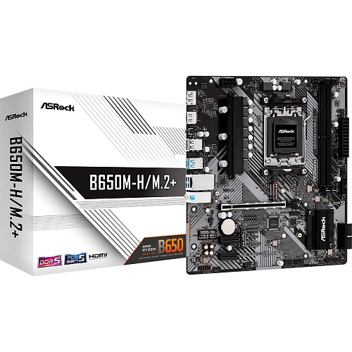Материнська плата ASRock B650M-H/M.2+  - придбати в Дніпрі, Україні: ціна, характеристики | інтернет-магазин TOUCH