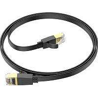 Патч-корд Hoco US07 General Cat 6 U/UTP Pure Copper Flat Network Cable 1m Black (780683) - придбати в Дніпрі, Україні: ціна, характеристики | інтернет-магазин TOUCH