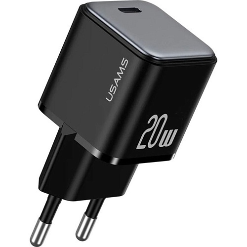 Сетевое зарядное устройство Usams US-CC183 20W Black (CC183TC01)
