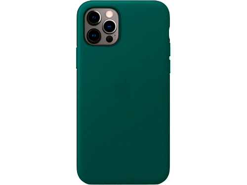Чехол Silicone Case для Apple iPhone 12 Pro Max (Forest Green) АА