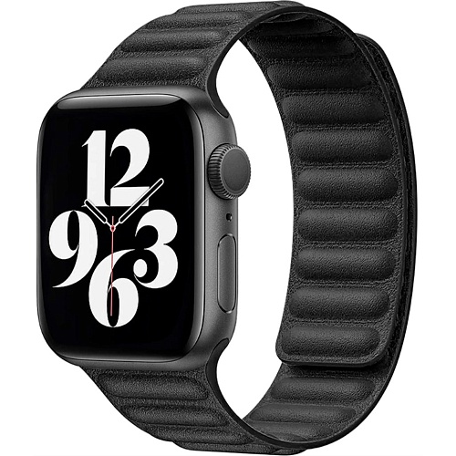 Ремешок для часов DK Apple Watch Leather Link Band 38/40mm (Black)