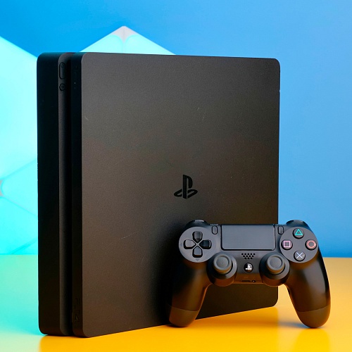 Игровая консоль Sony PlayStation 4 Slim 500GB Black Б/У