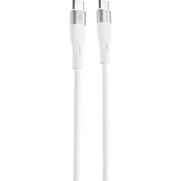 Кабель Proove Light Silicone USB-C to USB-C 60W 1m White (CCLC60001102)