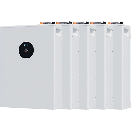Комплект аккумуляторов Deye LiFePO4 48V (51.2V/100Ah/5120Wh) 5шт (SE-F5 Pro-С)
