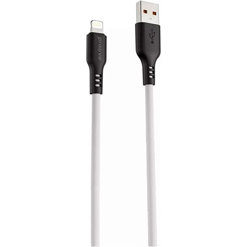Кабель Proove Rebirth USB-A to Lightning 2.4A 1m White (CCRE60001102)