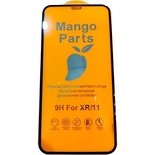Защитное стекло Mango 9D Full Cover Tempered Glass для Apple iPhone Xr/11 (Black)