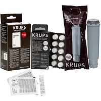 Набір засобів для чистки кавомашин Krups XS530010 - придбати в Дніпрі, Україні: ціна, характеристики | інтернет-магазин TOUCH