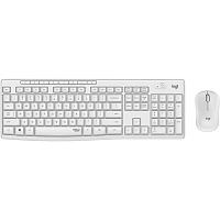 Комплект (клавиатура + мышь) Logitech MK295 Silent Wireless Combo Off-White (920-009824)
