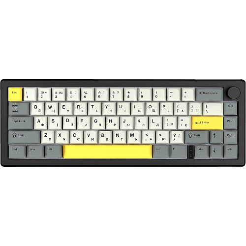 Клавиатура Epomaker EK68 Flamingo Black (EK68-B-F) 