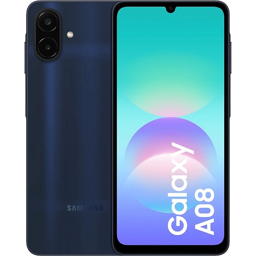 Смартфон Samsung Galaxy A08 4/128GB Dark Blue (SM-A085FDBG) UA-UCRF