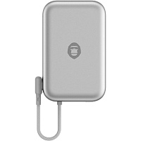 Зовнішній акумулятор Blueo Space Capsule Magnetic Wireless Power Bank 10000mAh 20W Silver Titanium (BL039-SLT) - придбати в Дніпрі, Україні: ціна, характеристики | інтернет-магазин TOUCH