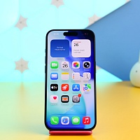 Смартфон Apple iPhone 15 Pro 128GB Blue Titanium (MTV03) Б/У