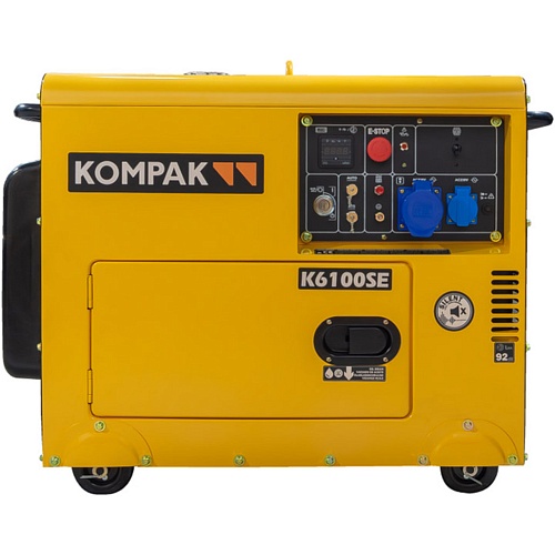Генератор дизельний Kompak K6100SE 5/5.3 кВт - придбати в Дніпрі, Україні: ціна, характеристики | інтернет-магазин TOUCH