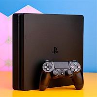 Ігрова консоль Sony PlayStation 4 Slim 1TB Black Б/У - придбати в Дніпрі, Україні: ціна, характеристики | інтернет-магазин TOUCH