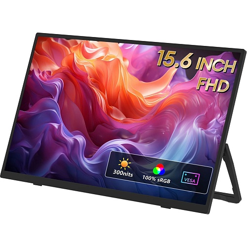 Портативный монитор Zeuslap 15.6" ZP156 Black EU