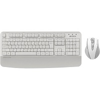 Комплект (клавиатура + мышь) A4Tech Fstyler FG2500S Plus White (4711421003254)