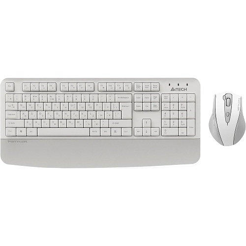 Комплект (клавиатура + мышь) A4Tech Fstyler FG2500S Plus White (4711421003254)