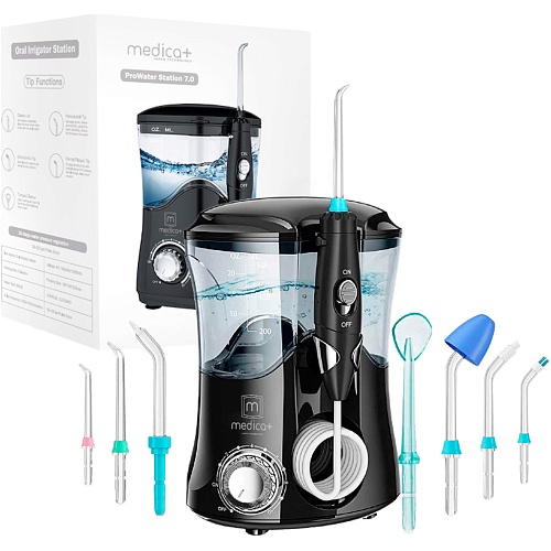 Іригатор Medica+ ProWater Stantion 7.0 BL - придбати в Дніпрі, Україні: ціна, характеристики | інтернет-магазин TOUCH
