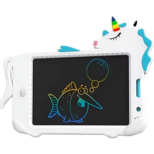 Планшет для рисования DK Kids Pad 10" Color Unicorn Blue