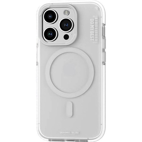 Чехол Blueo Dual Color Matte with MagSafe для Apple iPhone 14 Pro Max White