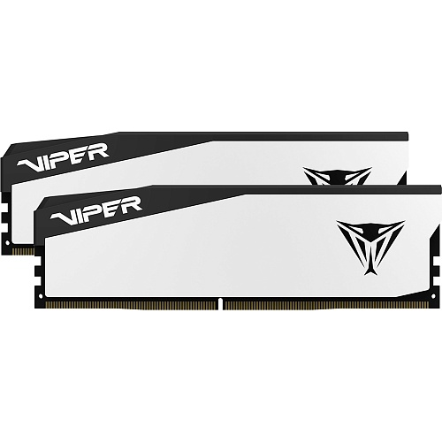 Модуль памяти DDR5 Patriot Viper Elite 5 2x16GB 5600MHz White (VEB532G5636KW)