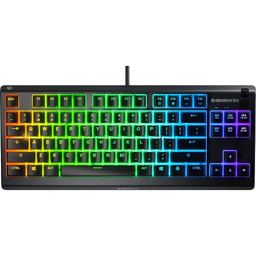 Клавіатура SteelSeries Apex 3 TKL EN Black (64831) - придбати в Дніпрі, Україні: ціна, характеристики | інтернет-магазин TOUCH