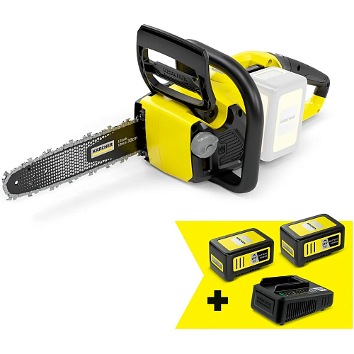 Аккумуляторная цепная пила Karcher CNS 18-30 Battery + АКБ 18В 5Ач (9.611-915.0) UA-UCRF