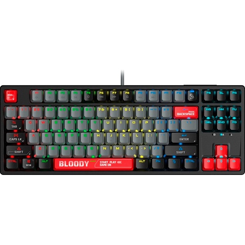 Клавиатура Bloody S87 Energy Red