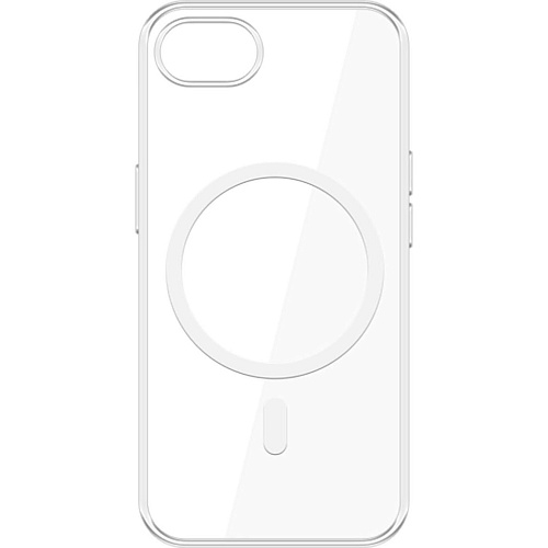 Чехол Clear Case with MagSafe для Apple iPhone 17e/ 16e Transparent AAA