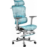 Офисное кресло GT Racer B-542 Gray/Blue
