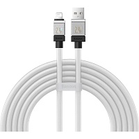 Кабель Baseus CoolPlay Series USB-A to Lightning 2m White (CAKW000502) - придбати в Дніпрі, Україні: ціна, характеристики | інтернет-магазин TOUCH