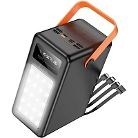Зовнішній акумулятор Hoco Prometheus DB120 120000mAh 22.5W Black - придбати в Дніпрі, Україні: ціна, характеристики | інтернет-магазин TOUCH