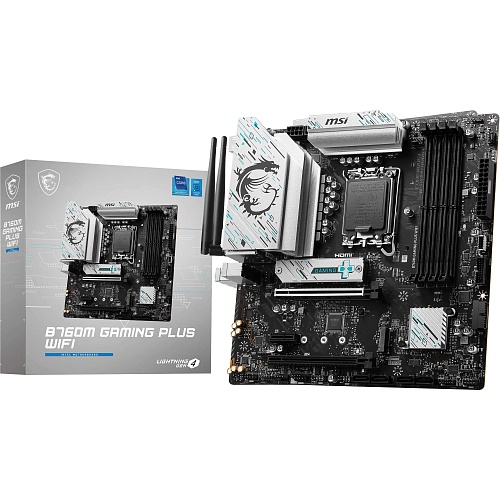 Материнська плата MSI B760M Gaming Plus WiFi (911-7D99-017) - придбати в Дніпрі, Україні: ціна, характеристики | інтернет-магазин TOUCH