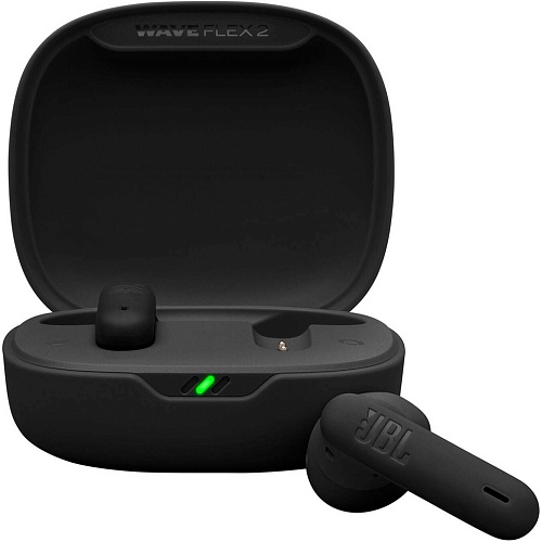 Нвушники JBL Wave Flex 2 Black (JBLWFLEX2BLK)
