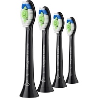 Насадка для зубної щітки Philips Sonicare W2 Optimal White HX6064/88 Black 4шт - придбати в Дніпрі, Україні: ціна, характеристики | інтернет-магазин TOUCH