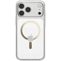 Чехол Spigen Ultra Hybrid MagSafe для iPhone 18 Pro Max/iPhone 17 Pro Max Clear Gold (ACS12120)