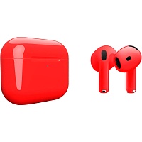 Навушники Apple AirPods 4 ANC Red Gloss (MXP93)  - придбати в Дніпрі, Україні: ціна, характеристики | інтернет-магазин TOUCH