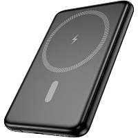 Зовнішній акумулятор Hoco J140A Tony MagSafe 5000mAh 20W Black (640626) - придбати в Дніпрі, Україні: ціна, характеристики | інтернет-магазин TOUCH