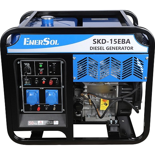 Генератор дизельний EnerSol SKD-15EBA 12/13 кВт (30811) - придбати в Дніпрі, Україні: ціна, характеристики | інтернет-магазин TOUCH