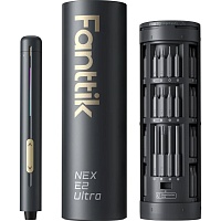 Электроотвертка с набором бит Fanttik E2 Ultra Space Grey
