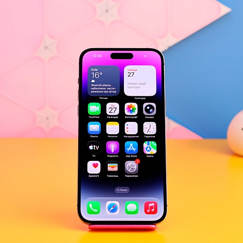 Смартфон Apple iPhone 14 Pro Max 128GB Deep Purple (MQ9T3) Б/У