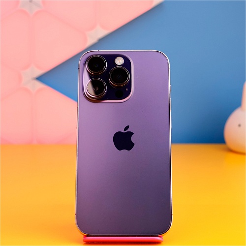 Смартфон Apple iPhone 14 Pro 128GB eSIM Deep Purple (MQ0E3) Б/У