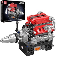 Конструктор Mould King Mking Двигун і коробка передач FE V8 (10204) - придбати в Дніпрі, Україні: ціна, характеристики | інтернет-магазин TOUCH
