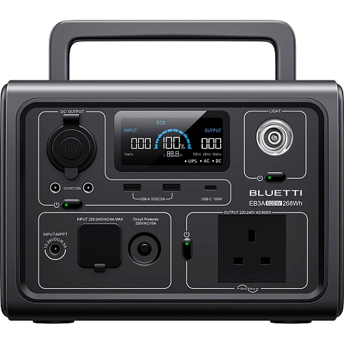 Зарядная станция BLUETTI EB3A 600W UK