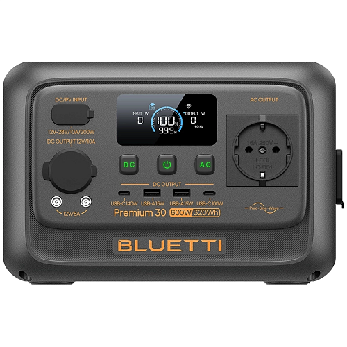 Зарядная станция BLUETTI Premium 30 V2 600W