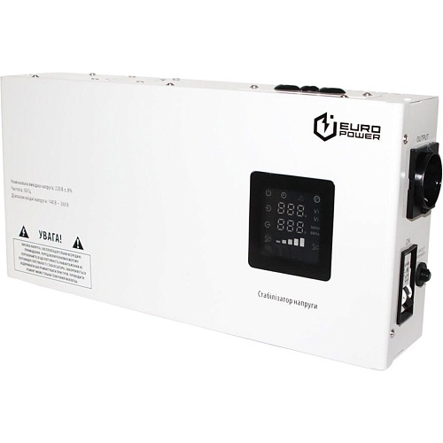 Стабилизатор напряжения Europower SLIM-5000SBR LED