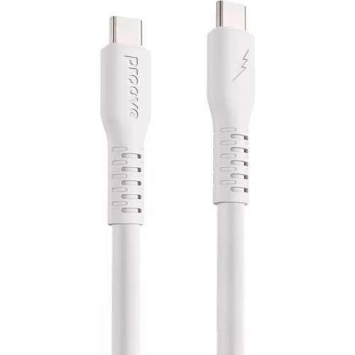 Кабель Proove Eternal USB-C to USB-C 60W 1m White (CCET60002202)