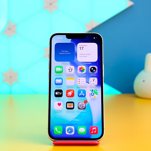 Смартфон Apple iPhone 13 128GB Starlight (MLPG3) Б/У